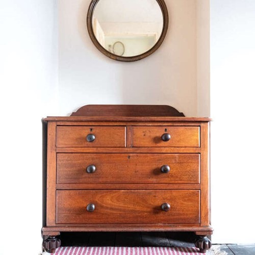 Victorian Mahogany Chest of Drawers 2 over 2