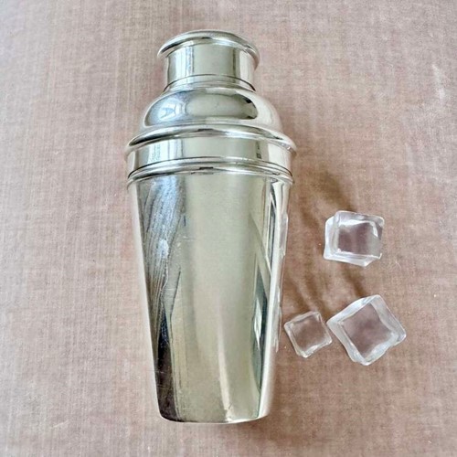 Art Deco Harrods silver plated cocktail shaker