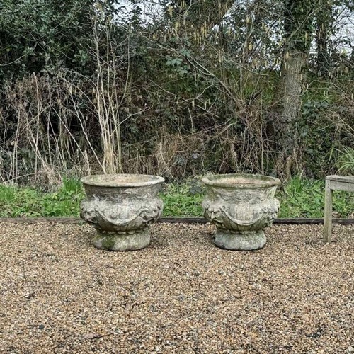 Pair of Gothic Planters