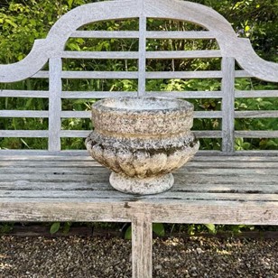 Patinated French Planter