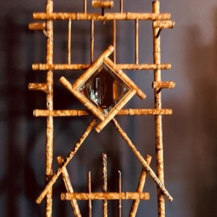 Decorative French Bamboo Hall Stand...
