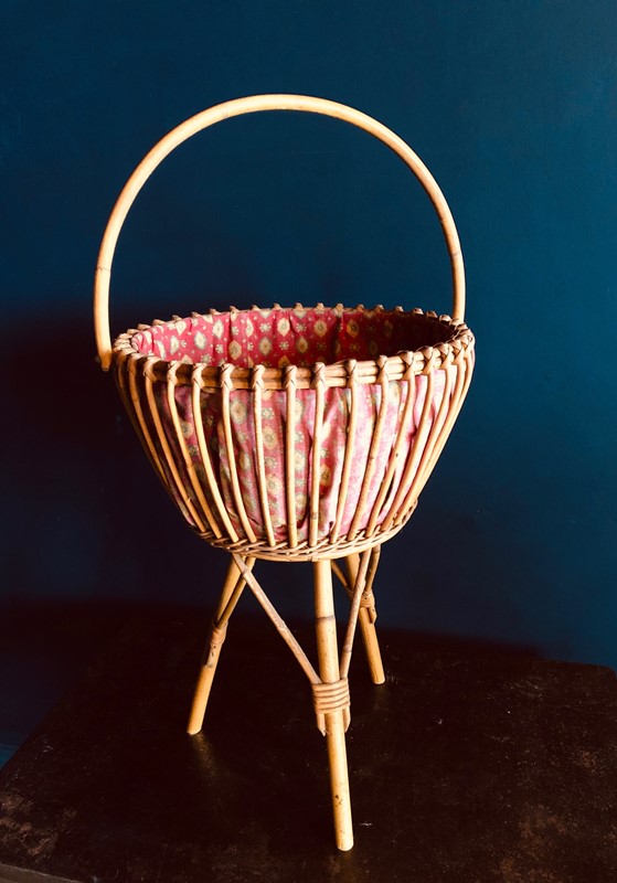 French Bamboo Basket / Planter-20th-century-filth-bamboo-basket-1-main-636953615141601793.jpg