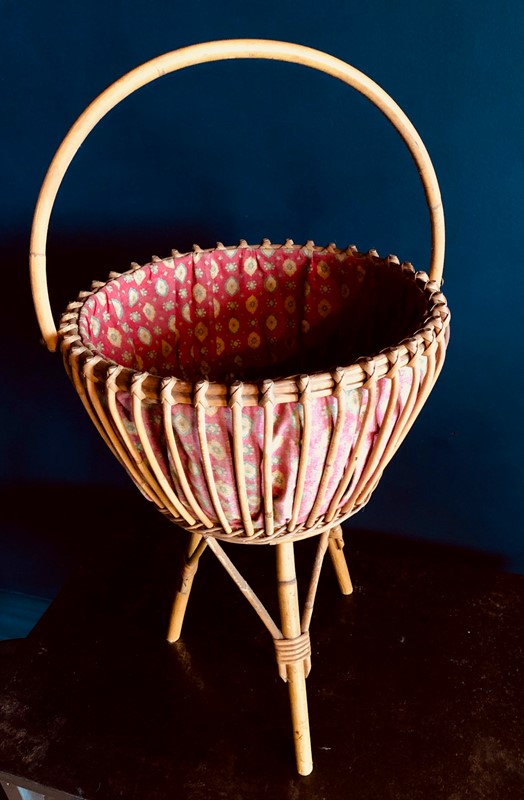 French Bamboo Basket / Planter-20th-century-filth-bamboo-basket-thumb-main-636953615036729957.jpg