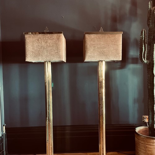 Stunning pair of  Belgian Floor Lamps