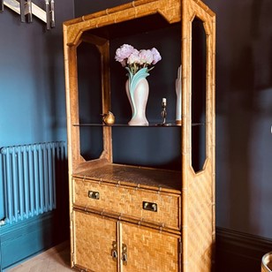 Rare American Palm Wood Cabinet By ...