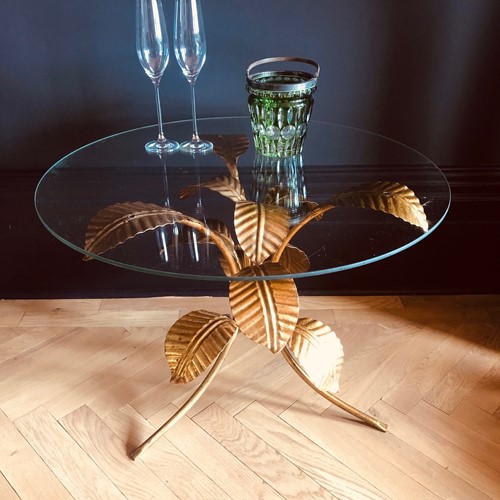 Palm Leaf Table, attri. to Hans Kögl, Germany