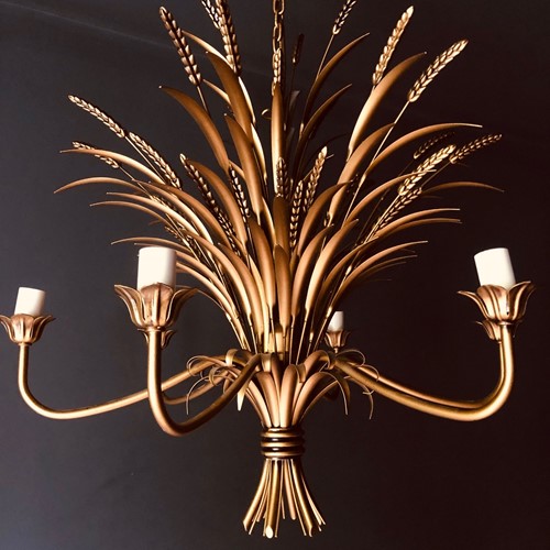 Huge Wheatsheaf Chandelier