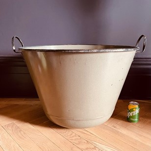 Huge Vintage Hungarian Enamelled Pl...