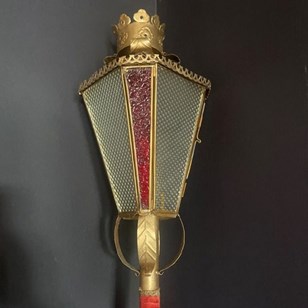 Rare Spanish Processional Floor Lam...