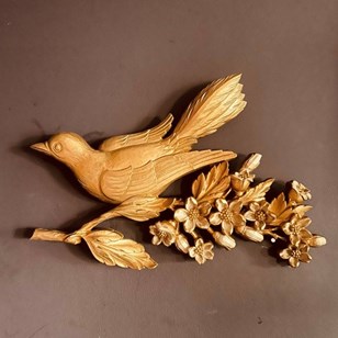 Pair Of American Bird & Dogwood Wal...