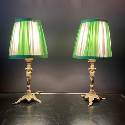 Pair Of Petite Table Lamps