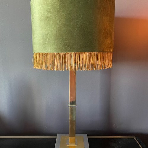 Tall, Willy Rizzo Style Table/Desk Lamp