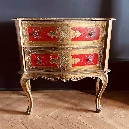 Large Italian Florentine Chest