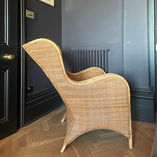 Excellent Bamboo & Rattan Wingback ...