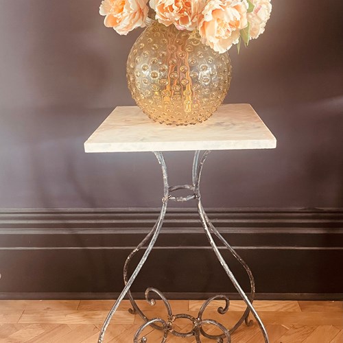 French Antique Side Table/Plant Stand