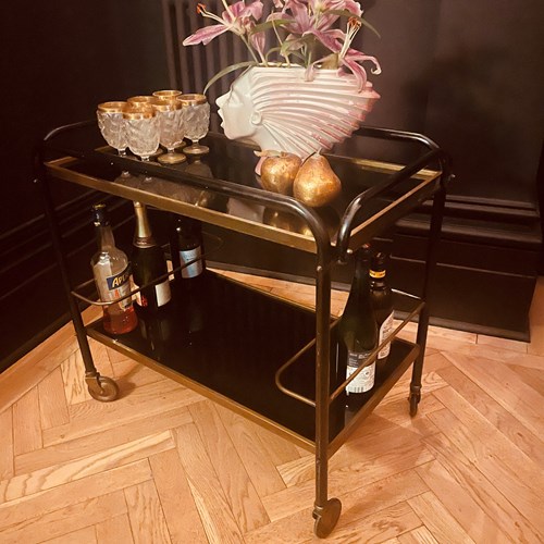 Chic French Bar Cart