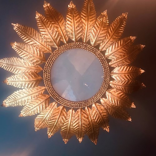 Large Spanish Sunburst Light
