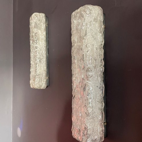 Pair Of Wall Lights By Glashütte Limburg