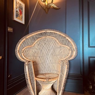 Large. Vintage Cobra Chair