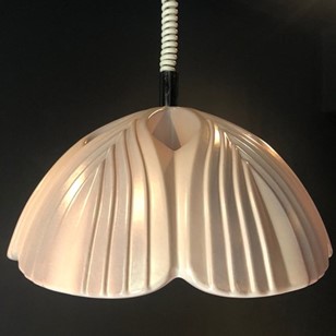 Pale Lilac Ceramic Pendant Light