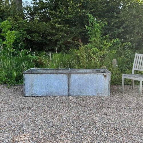 Riveted Galvanised Trough
