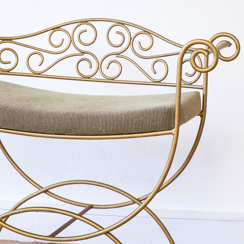 1960s italian metal  stool with separate cushion-24-arundel-dscf1346-main-637968628844218899.jpg