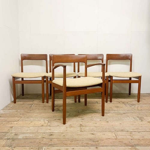 Set of 5 Fonseca Teak Dining Chairs by John Herbert for Younger