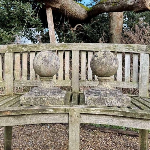 Pair of Small Ball Finials
