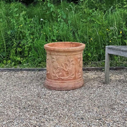 Terracotta Rose Planter