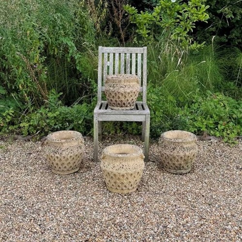 Set of Cotswold Stone Planters