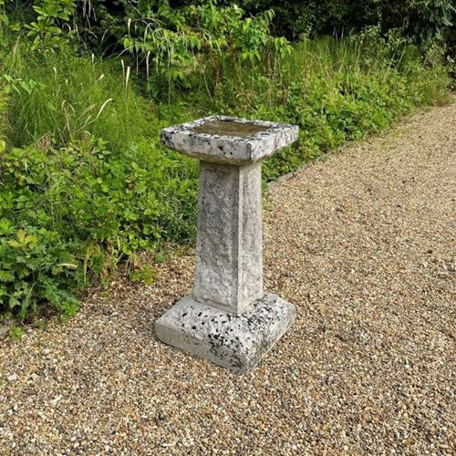 Portland Stone Bird Bath