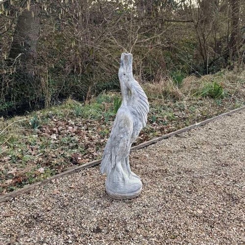 Mid-Century Heron Fountain