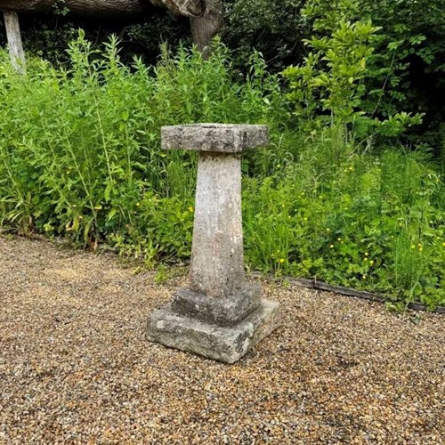 Large Limestone Bird Bath