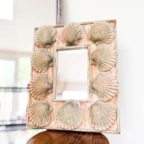 Alan Wallis Designs Shell Mirror – Made in England