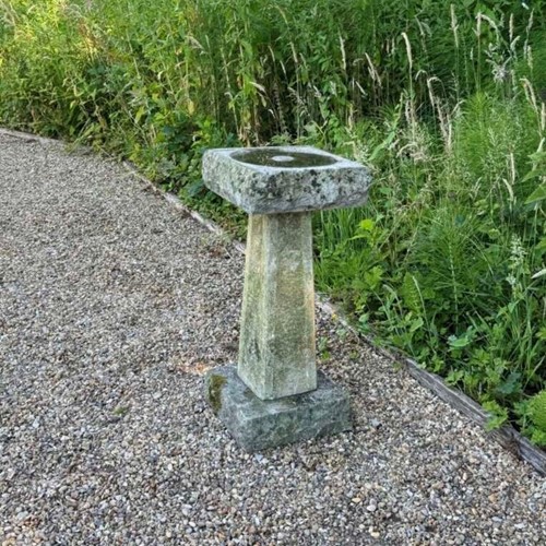 Small Portland Stone Bird Bath