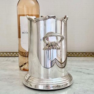 Silver plated Marples & Co bottle c...