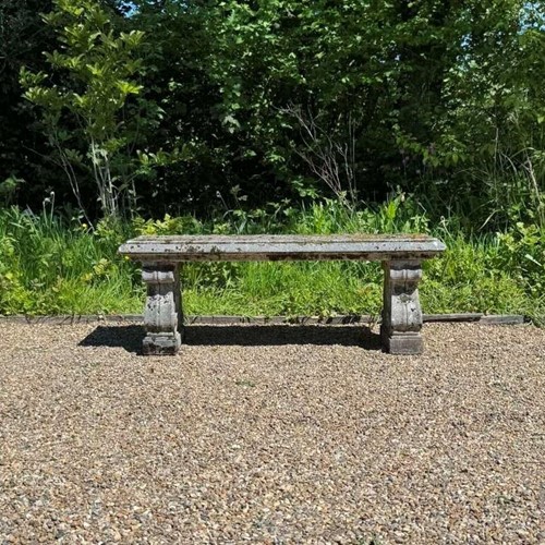 Patinated Grape Bench