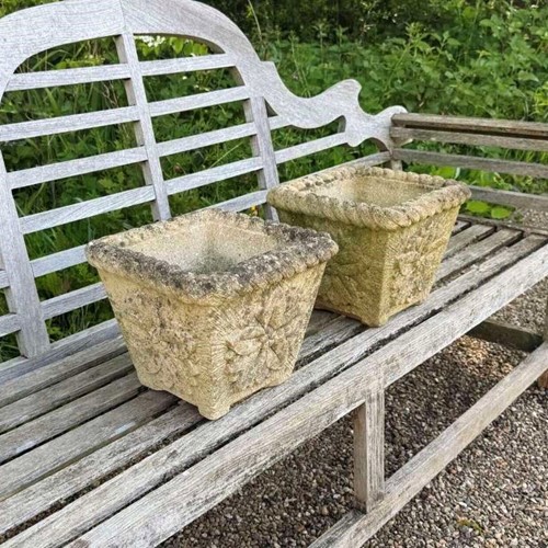 Pair of Cotswold Flower Planters