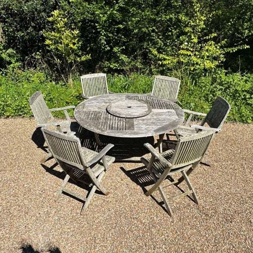 Alexander Rose Circular Folding Seating Set
