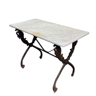 19Th Century French Cast Iron Swan ...