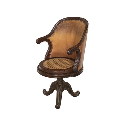 19Th Century Ship's Desk Chair