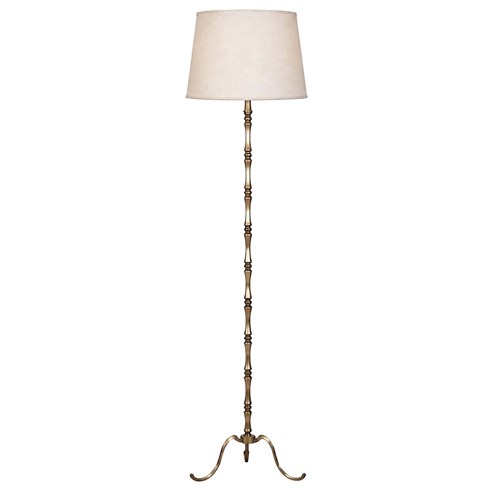 French Mid 20Th Century Brass Floor Lamp