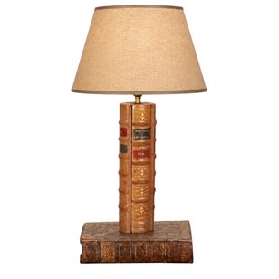 20Th Century French Leather Book Ta...