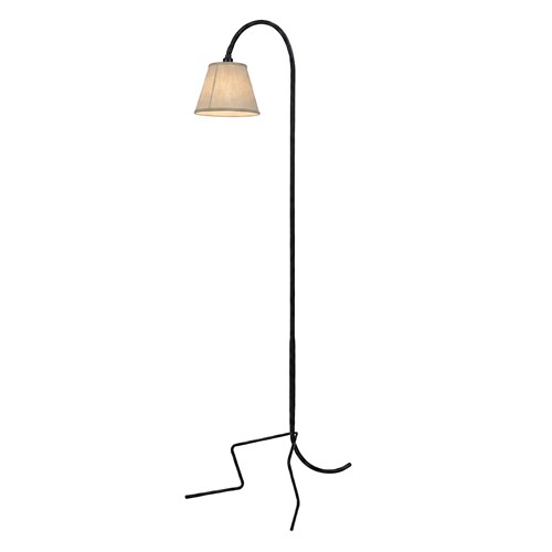 Mid Century French Mategot Kangaroo Iron Floor Lamp