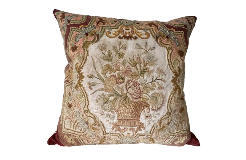 Large 19Th Century Tapestry Cushion-ad-ps-802-4744-10-main-638151965775247199.jpg