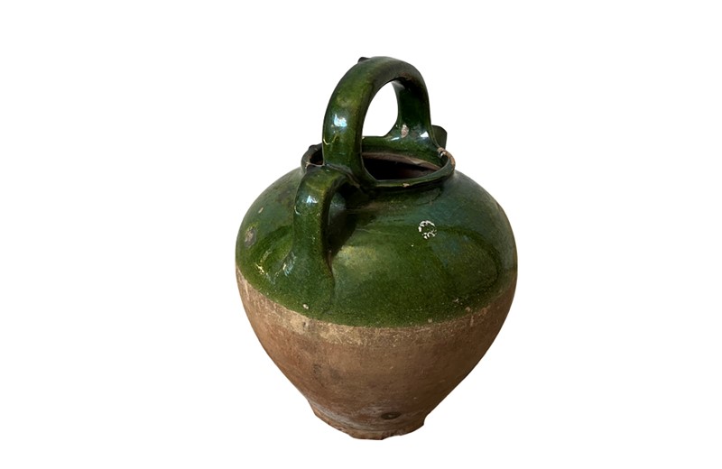 19th century green glazed french pottery jug-ad-ps-green-pottery-french-cruche-4538-4-main-638131802596184734.jpg