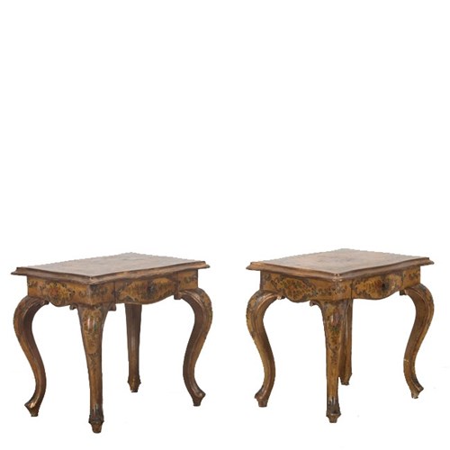 Pair Of Italian Louis Xv Revival Nightstands