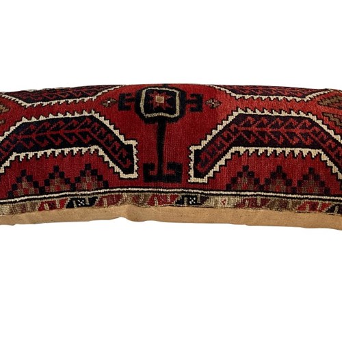 Large Feather Filled Kilim Carpet Cushion