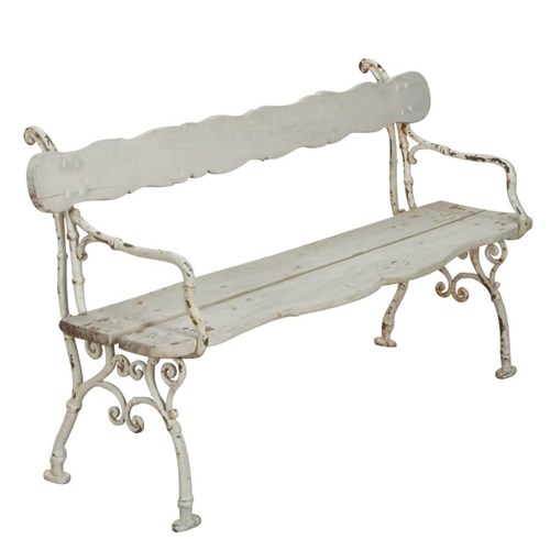 19Th Century French Garden Bench