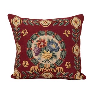 19Th Century French Needlepoint Cus...